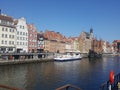 Poland, Gdansk - the DÃâugie PobrzeÃÂ¼e street. Royalty Free Stock Photo